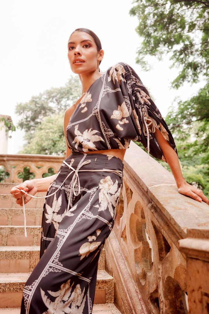 Yarey Black - Pantalon - Maxipantalon