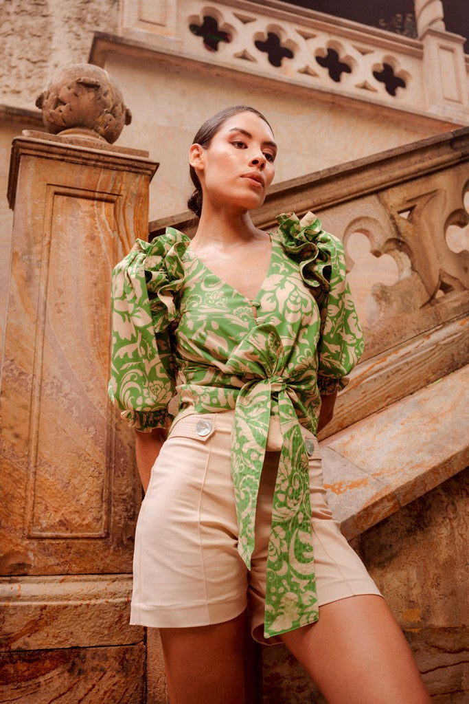 Argüella - Blusa Con Mangas 3/4