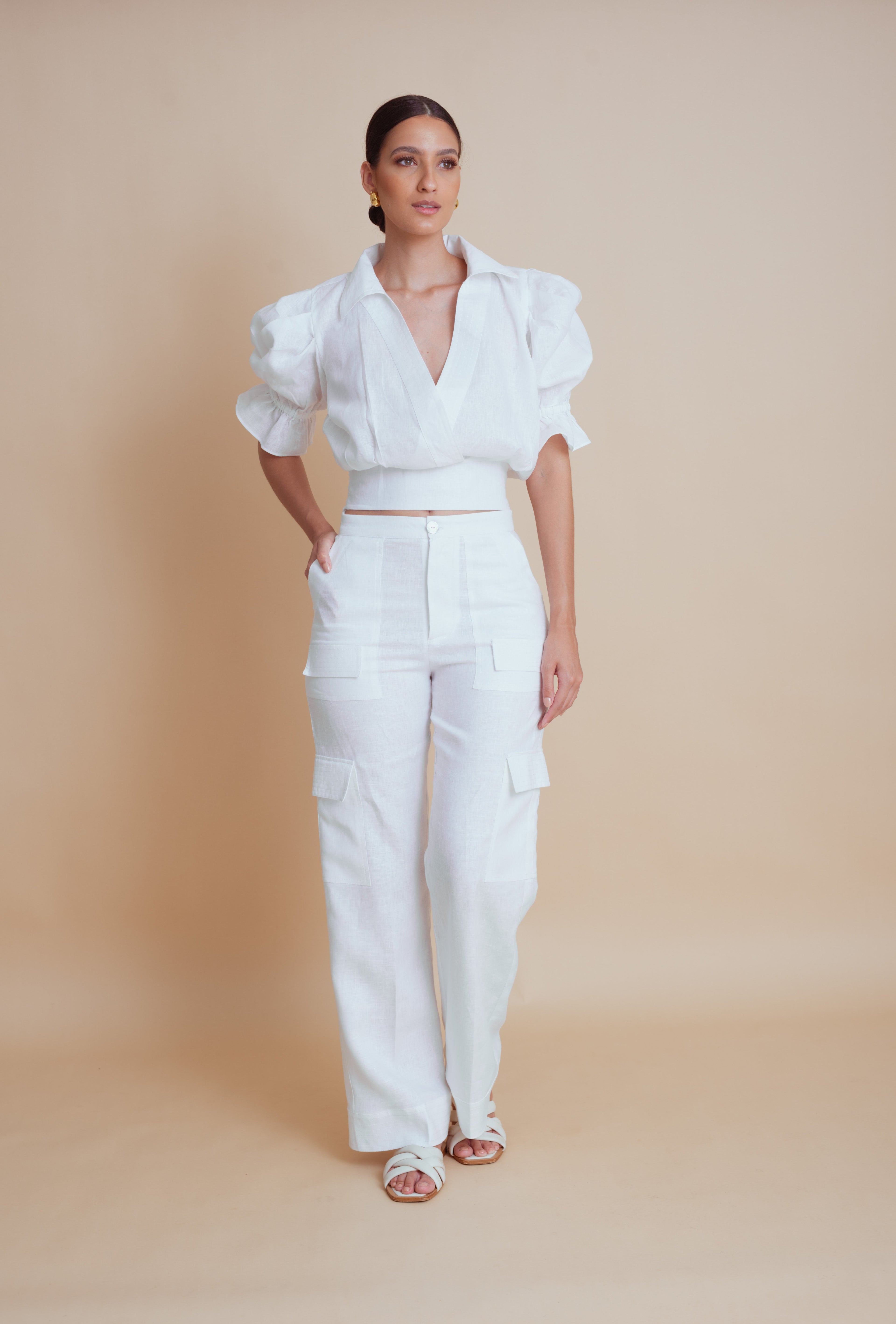 Tianiz - Blanco Blusa