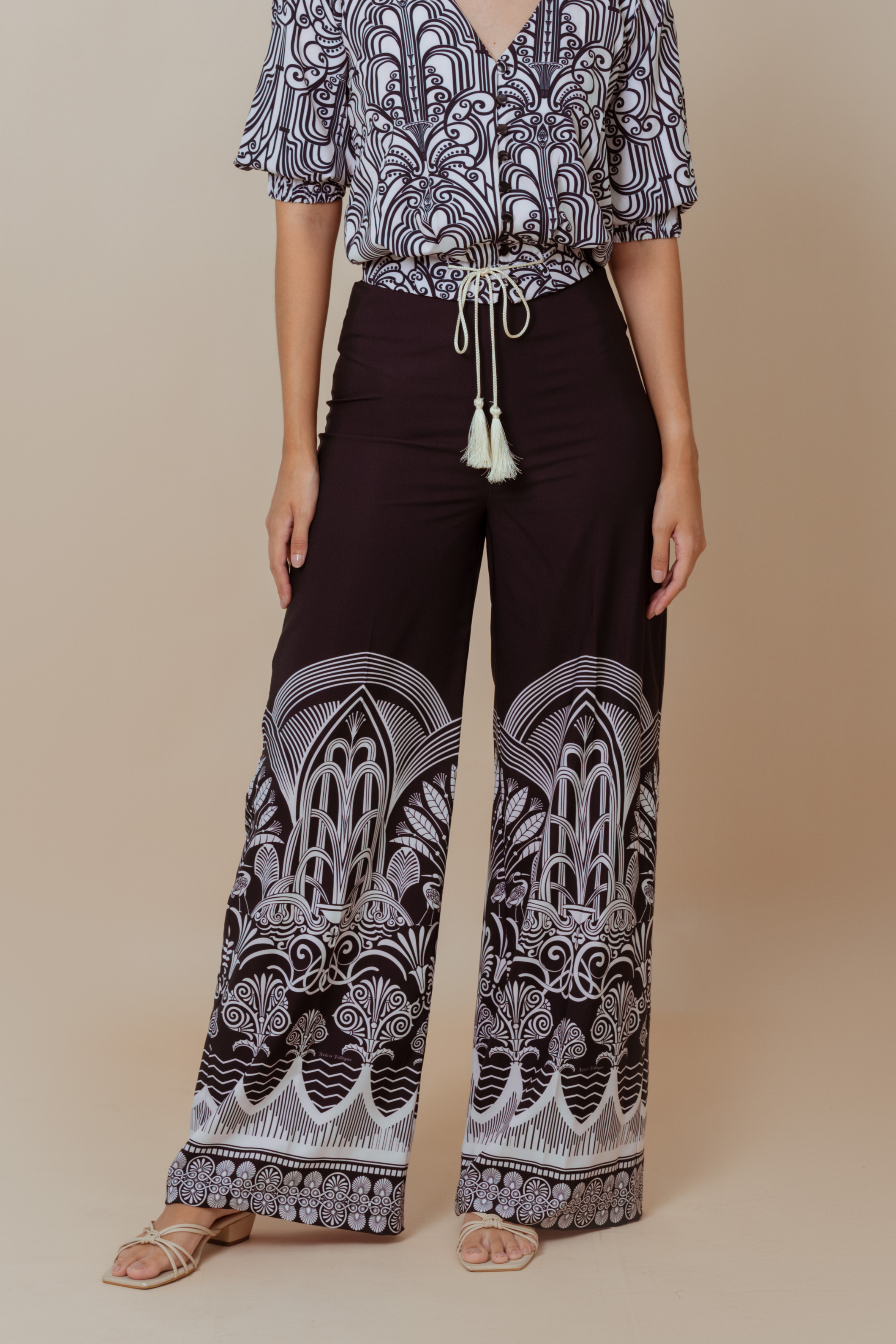 Elizabeth Negro Pantalon